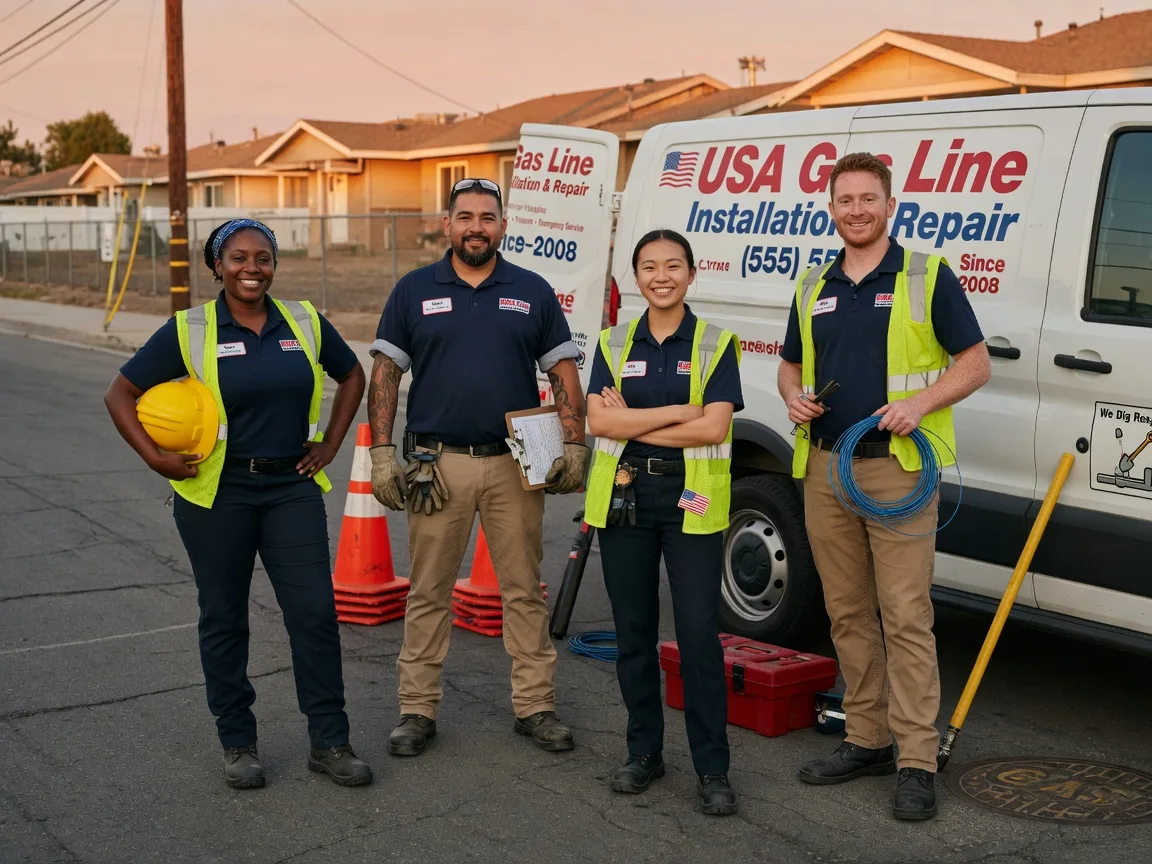 Gas Line Installation company in Marshall, IL